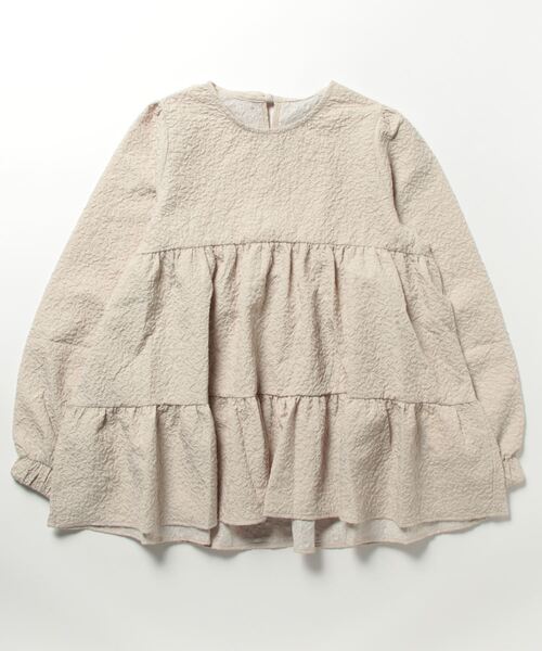 新品バックリボンティアードブラウス アイテムズ アーバンリサーチ ITEMS URBAN RESEARCH バックリボン