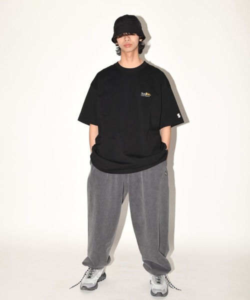 SUPERTHANKS スウェットパンツ ジャージ 「オーバーダイ加工