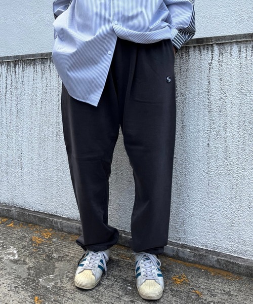 SUPERTHANKS スウェットパンツ ジャージ 「オーバーダイ加工