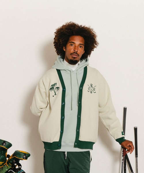 Re:room California Golf Club カーディガン ビックアイコン