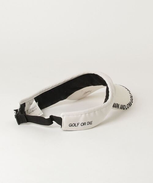 MARK & LONA サンバイザー ホワイト FREE メンズ　未使用品 楽天市場】mark&lona(マークアンドロナ) サンバイザーの通販