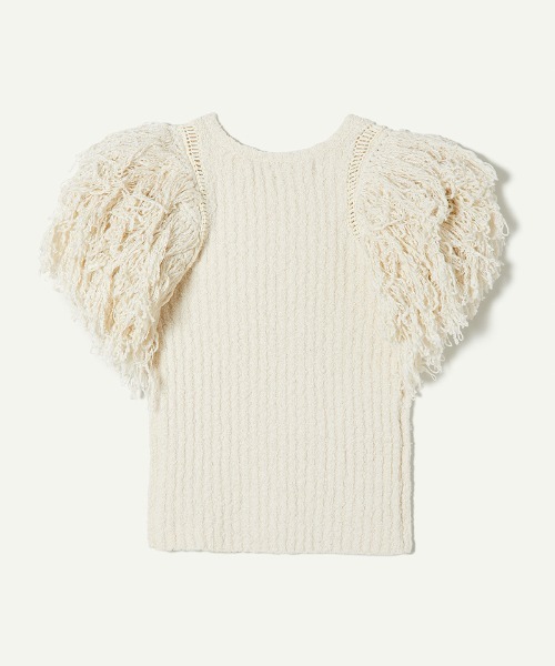 ニット セーター Hand Fringe Knit Top レディース leinwande ニット セーター Hand Fringe Knit Top レディース