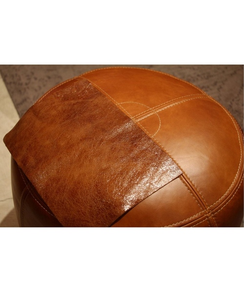 OAKS LEATHER STOOL / CRACK LEATHER | JOURNAL STANDARD FURNITURE