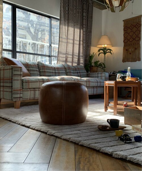 OAKS LEATHER STOOL_crack オークスレザースツール OAKS LEATHER STOOL_crack オークスレザースツール（チェア