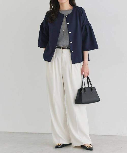 Pierrot（ピエロ） セットアップ パールボタンジャケットセットアップ