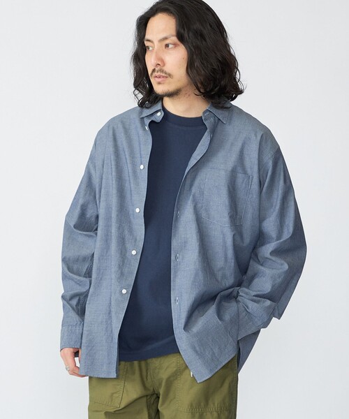 DEUXEME CLASS 　ロングスリーブシャツ　ストライプ クレイジーストライプロングスリーブシャツ – 買えるLEON
