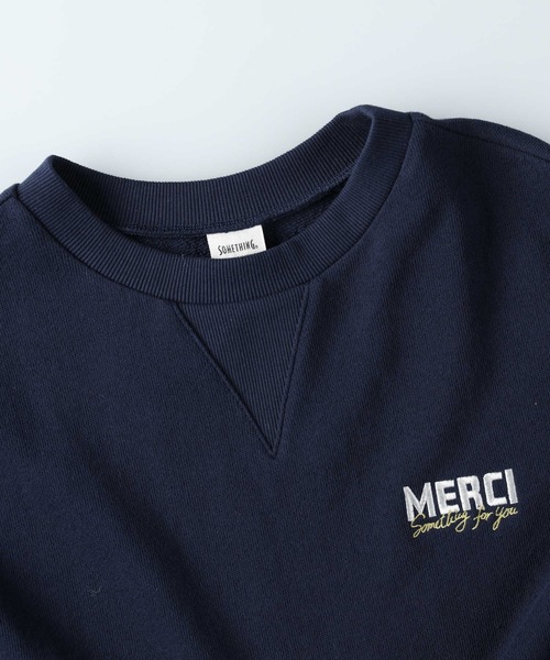 SOMETHING ベスト 「SOMETHING」SWEATBEST スウェット