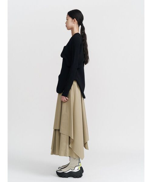UN3D.（アンスリード） パンツ ASYMME LAYERED PT / アシメレイヤード