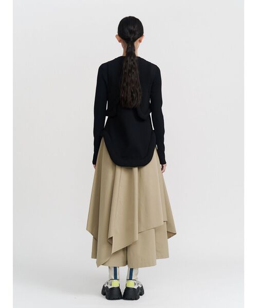 UN3D.（アンスリード） パンツ ASYMME LAYERED PT / アシメレイヤード