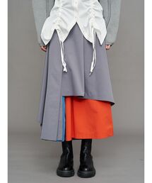 UN3D.（アンスリード） パンツ ASYMME LAYERED PT / アシメレイヤード