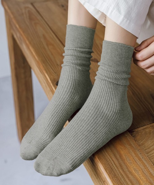 miniministore（ミニミニストア） 靴下 リブソックス レディース