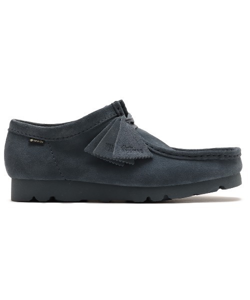 Clarks クラークス ワラビーGTX ブルーグレー UK7 カスタム品 Clarks/クラークス/Wallabee GTX/ワラビー ゴアテックス UK7～9