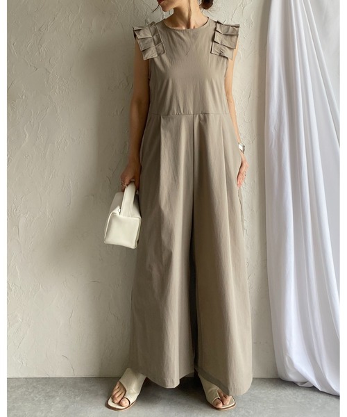 She's Closet サロペット オーバーオール 「紫外線UVカット/吸水速乾