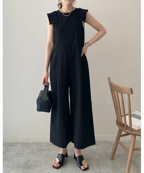 しおぱん様　Kサロペットチャコール She's Closet サロペット オーバーオール 「紫外線UVカット/吸水