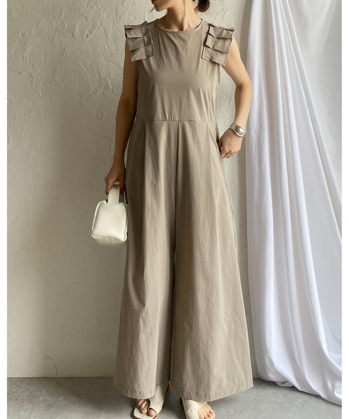 サロペット・オーバーオール・オールインワン Sharuto She's Closet サロペット オーバーオール 「紫外線UVカット/吸水