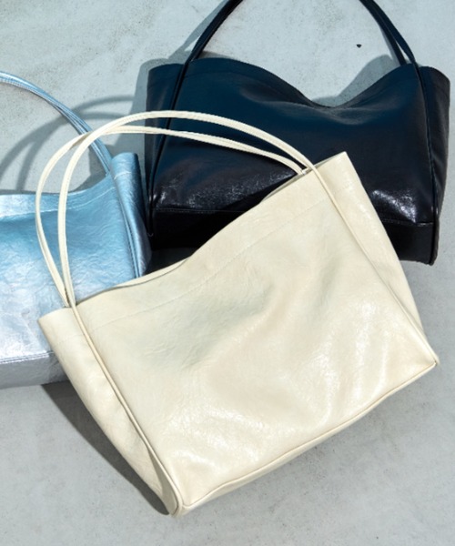 Naege トートバッグ スクエアポーチ付きトートBAG レディース