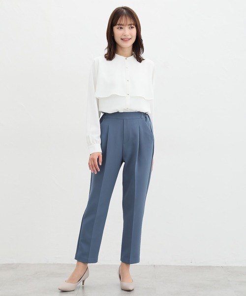Honeys ブラウス シャツ ケープ風ブラウス レディース