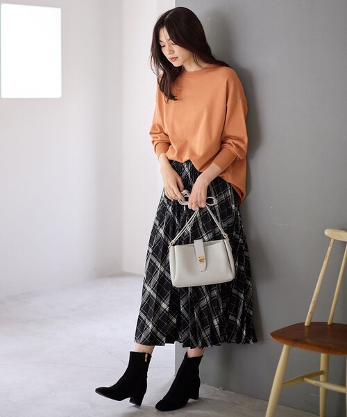 スカート 「洗濯機可/ウエストゴム」チェックプリーツスカート 洗濯機可/ウエストゴム】チェックプリーツスカート / ANY | ファッション通販 【公式通販】オンワード・クローゼット