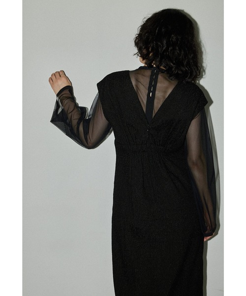 niana（ニアナ） ドレス V line ジャガードドレス 結婚式 パーティー