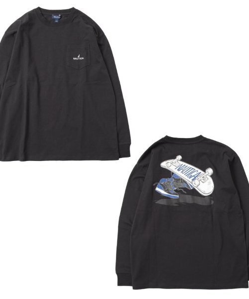 NAUTICA tシャツ 「大人向けサイズあり」「NAUTICA」バック