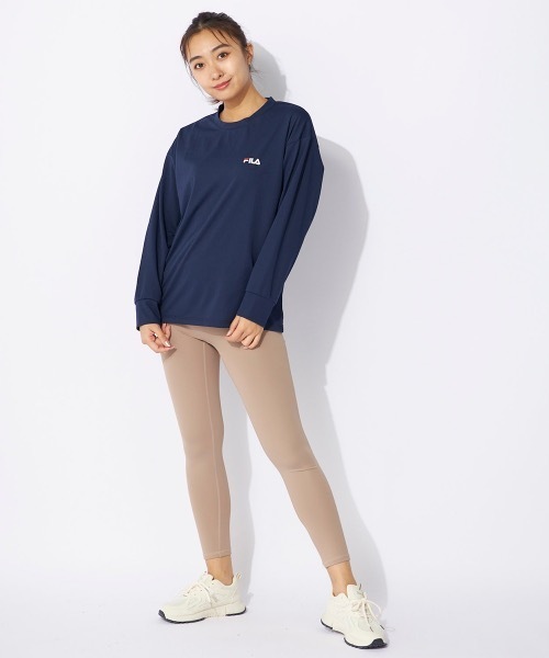 フィラ　長袖Tシャツ　XL レディース 楽天市場】テニス フィラ ロングTシャツ レディース