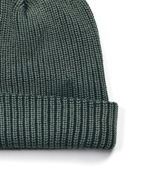 お値下げ/【中川政七商店】カシミヤのニット帽　オリーブグリーン 麻ニットのベレー帽｜服飾品｜中川政七商店 公式サイト