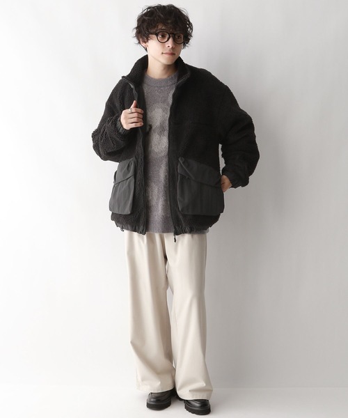 RAGEBLUE（レイジブルー） ブルゾン アウター ユーティリティーボア