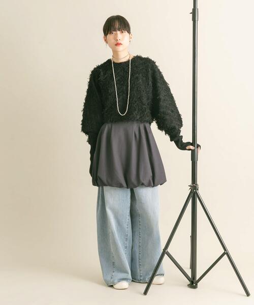 KBF（ケービーエフ） カーディガン 2WAYフリンジカーディガン