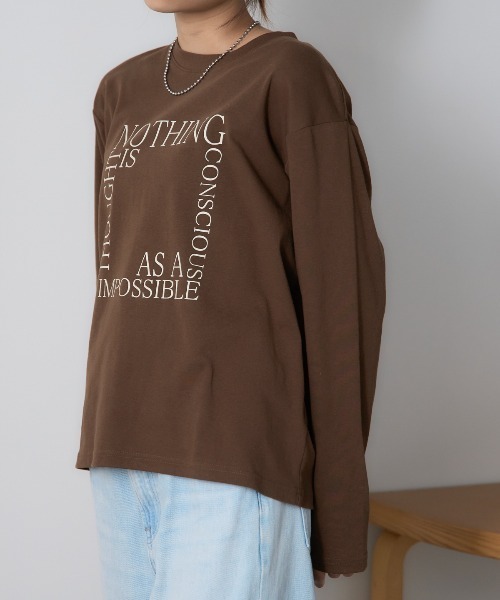 アルページュストーリー　ロゴロンT 新品タグ付き コンパクトTシャツ | Tシャツ・カットソー | Arpege story