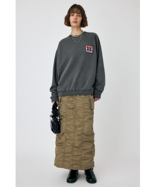 moussy ホンダ トレーナー グレー MOUSSY トレーナー スウェット HONDA COLLECT OVER プルオーバー