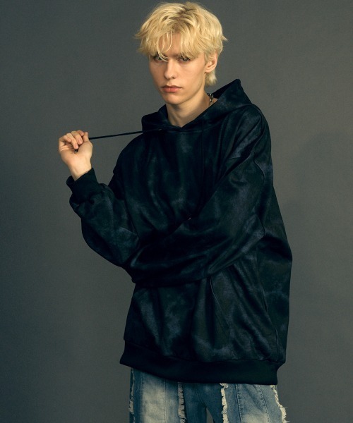 Shoowtime(ショウタイム) パーカー Marble pattern oversized Shoowtime(ショウタイム) パーカー Marble pattern oversized