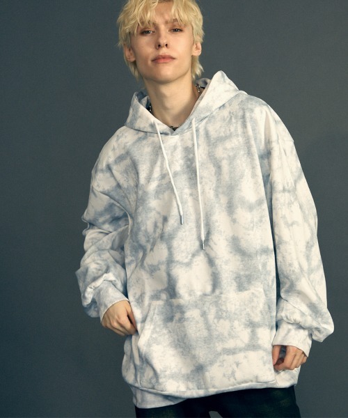 Shoowtime(ショウタイム) パーカー Marble pattern oversized Shoowtime(ショウタイム) パーカー Marble pattern oversized