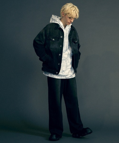 Shoowtime(ショウタイム) パーカー Marble pattern oversized Shoowtime(ショウタイム) パーカー Marble pattern oversized