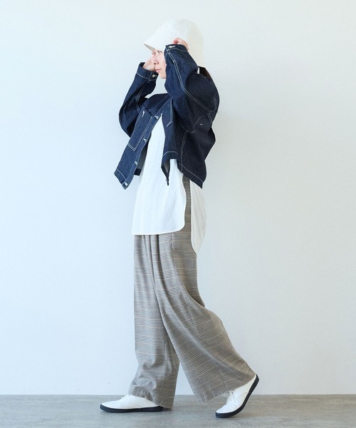 yuni デニムジャケット gジャン 11ozデニムショートブルゾン