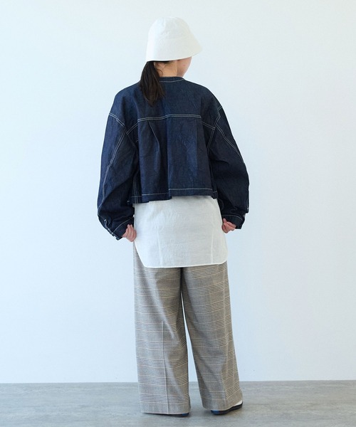 yuni デニムジャケット gジャン 11ozデニムショートブルゾン