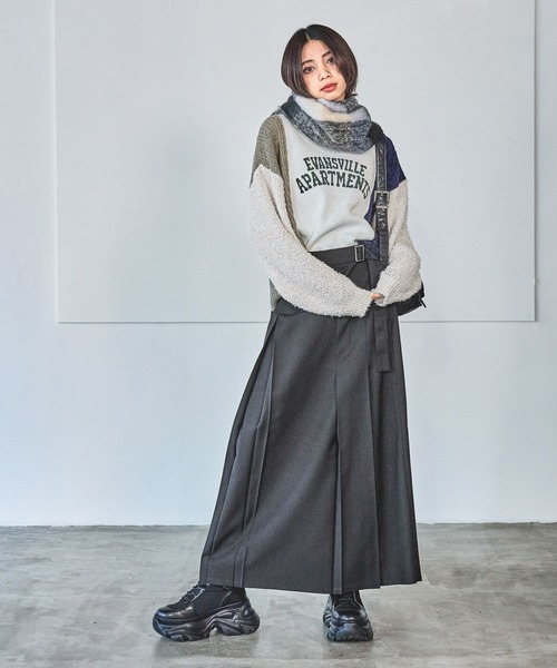 machatt タックプリーツスカート machatt タックプリーツスカート（タックプリーツスカート