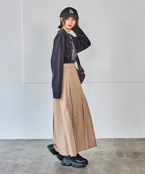 PAGEBOY スカート タックプリーツスカート : ZOZOTOWN Yahoo!店