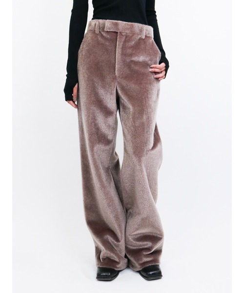 JOHN LAWRENCE SULLIVAN スラックス パンツ SHAGGY WIDE