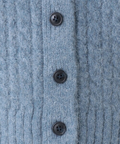 Afternoon Tea（アフタヌーンティー） カーディガン ケーブルニットV