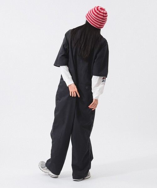 BEAMS BOY サロペット オーバーオール ポリエステル コットン