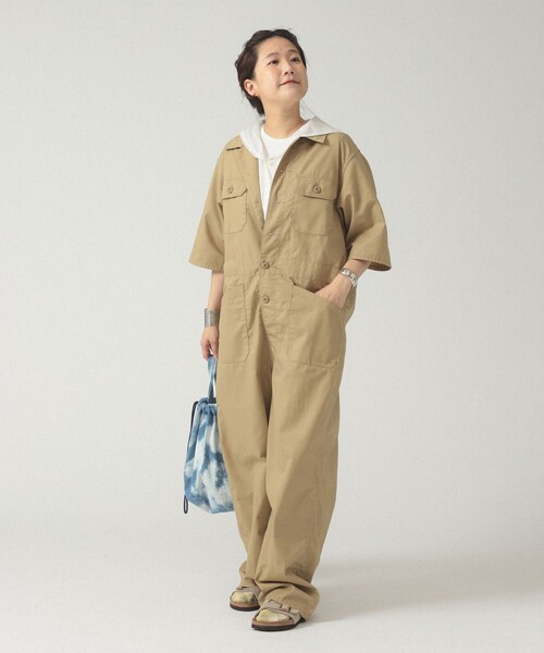 BEAMS BOY オリーブ サロペット 13170122120_C_1.jpg