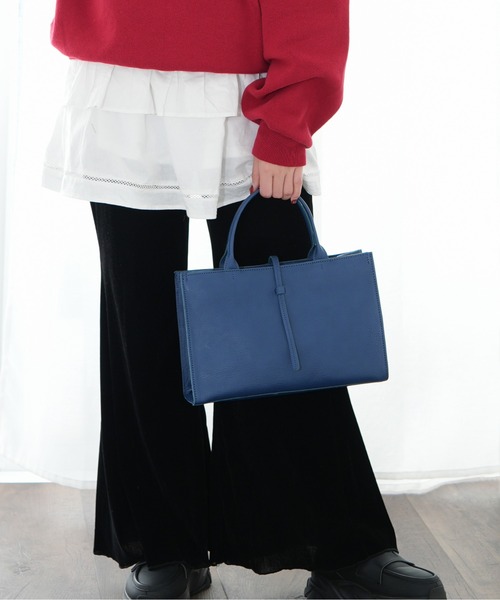 kissora（キソラ） ハンドバッグ 日本製 牛革 軽量 マルシェ