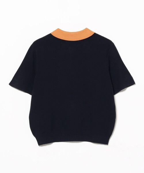 B：MING by BEAMS ポロシャツ ポロ 刺繍 ニット 25SS レディース