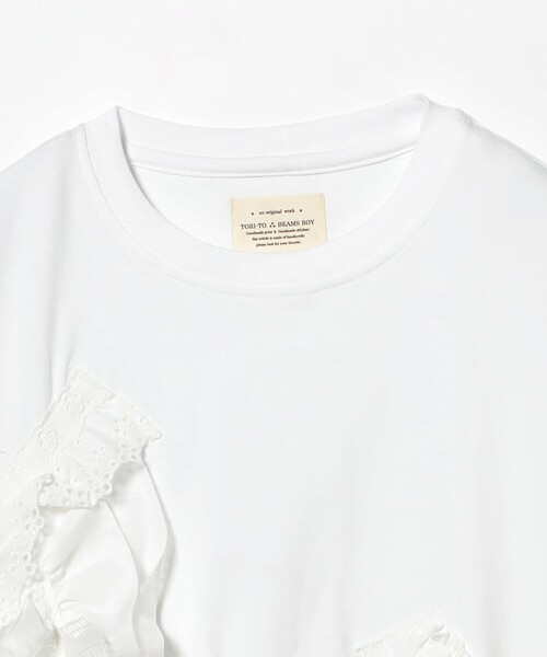 D221687 TORI-TO. × BEAMS BOY コラージュ Tシャツ BEAMS BOY（ビームスボーイ）の「TORI-TO × BEAMS BOY
