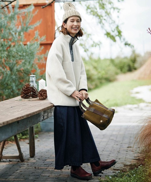 「Sunny clouds」 ブルゾン LARGE ホワイト レディース_画像2