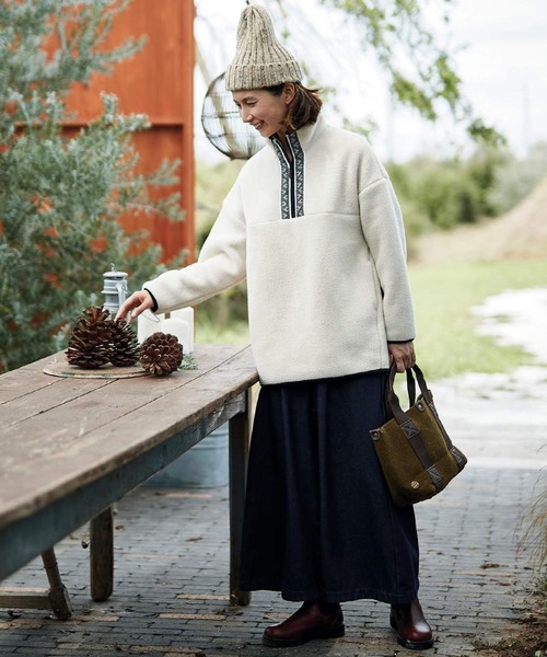 「Sunny clouds」 ブルゾン LARGE ホワイト レディース_画像4