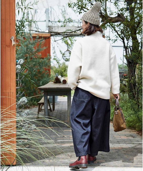 「Sunny clouds」 ブルゾン LARGE ホワイト レディース_画像6