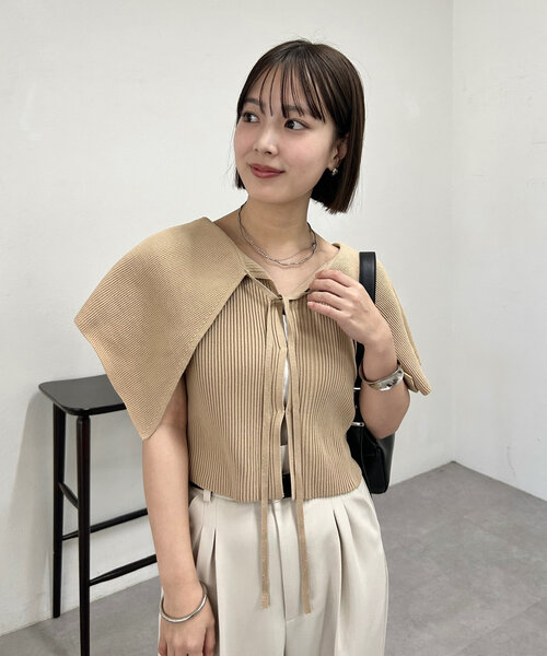 MESSAGERIE 売れ筋商品|||メッサジェリエ ニット&セーター アウター レディース Sweaters Brown 楽天市場】messagerie ニットの通販