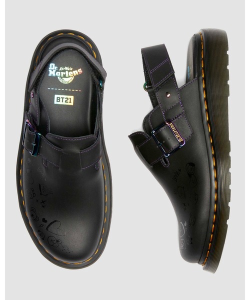 ドクターマーチン jorgeⅡ レア スリッポン サンダル 希少】Dr.Martens jorgeⅡ サンダル スリッポン ブラック - メルカリ