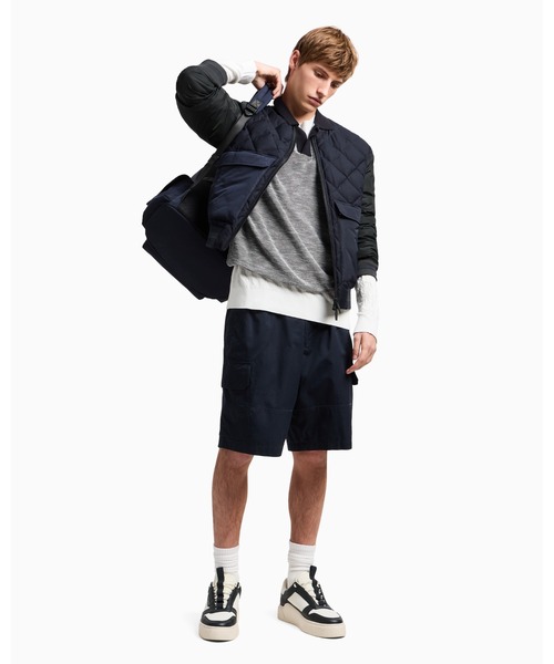 ✨美品✨ジョルジオアルマーニ 黒タグ 半袖ニット ニットポロL GIORGIO ARMANI/ジョルジオ アルマーニ_Men通販 | ポロシャツ ピュア